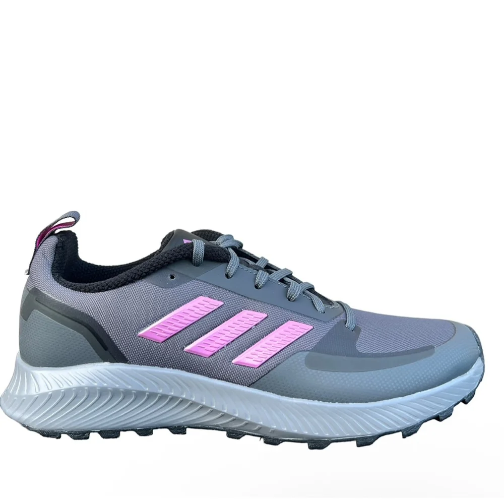 adidas Runfalcon 2.0 TR – Women’s US 8 – Style FZ3584 – Grey / Cherry Metall
